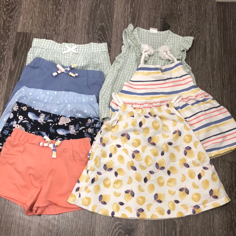 Summer toddler girl bundle.